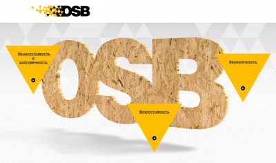 OSB, дерево
