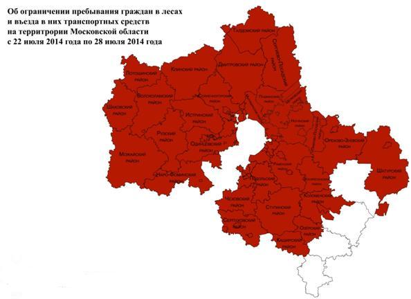 ограничение в лесу