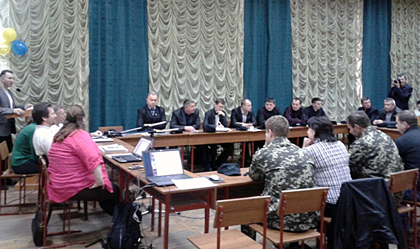 лесники сели за парты