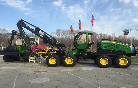 ТЕХНОДРЕВ, John Deere, Дальтимбермаш, харвестер, лесозаготовка