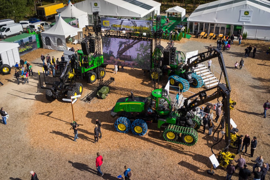 John Deere на FinnMetko 2016 – комплексные решения для лесозаготовителей