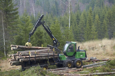 John Deere и «Трактородеталь» на чемпионате «Лесоруб XXI века»