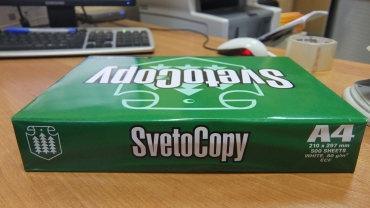 Бумага SvetoCopy производства International Paper отмечена золотым знаком качества «100 лучших товаров России»